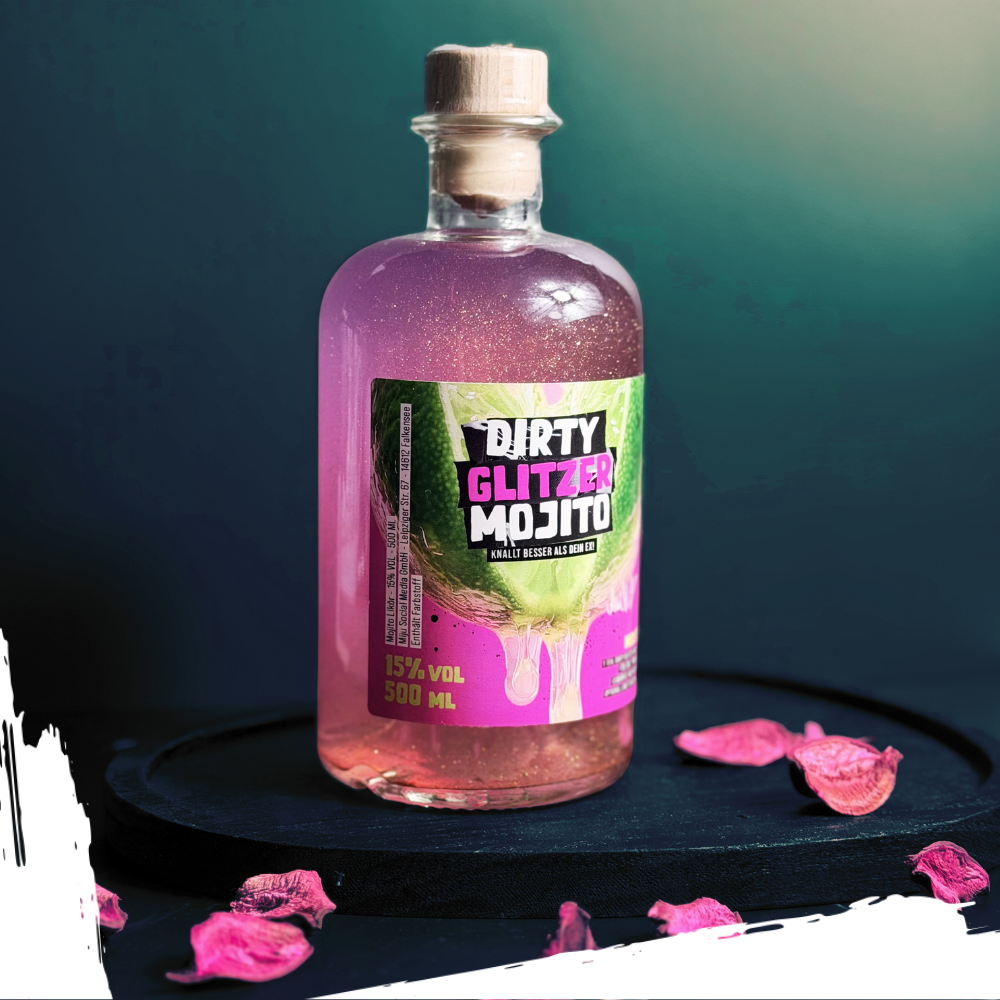 Dirty Glitzer Mojito 0,5 l