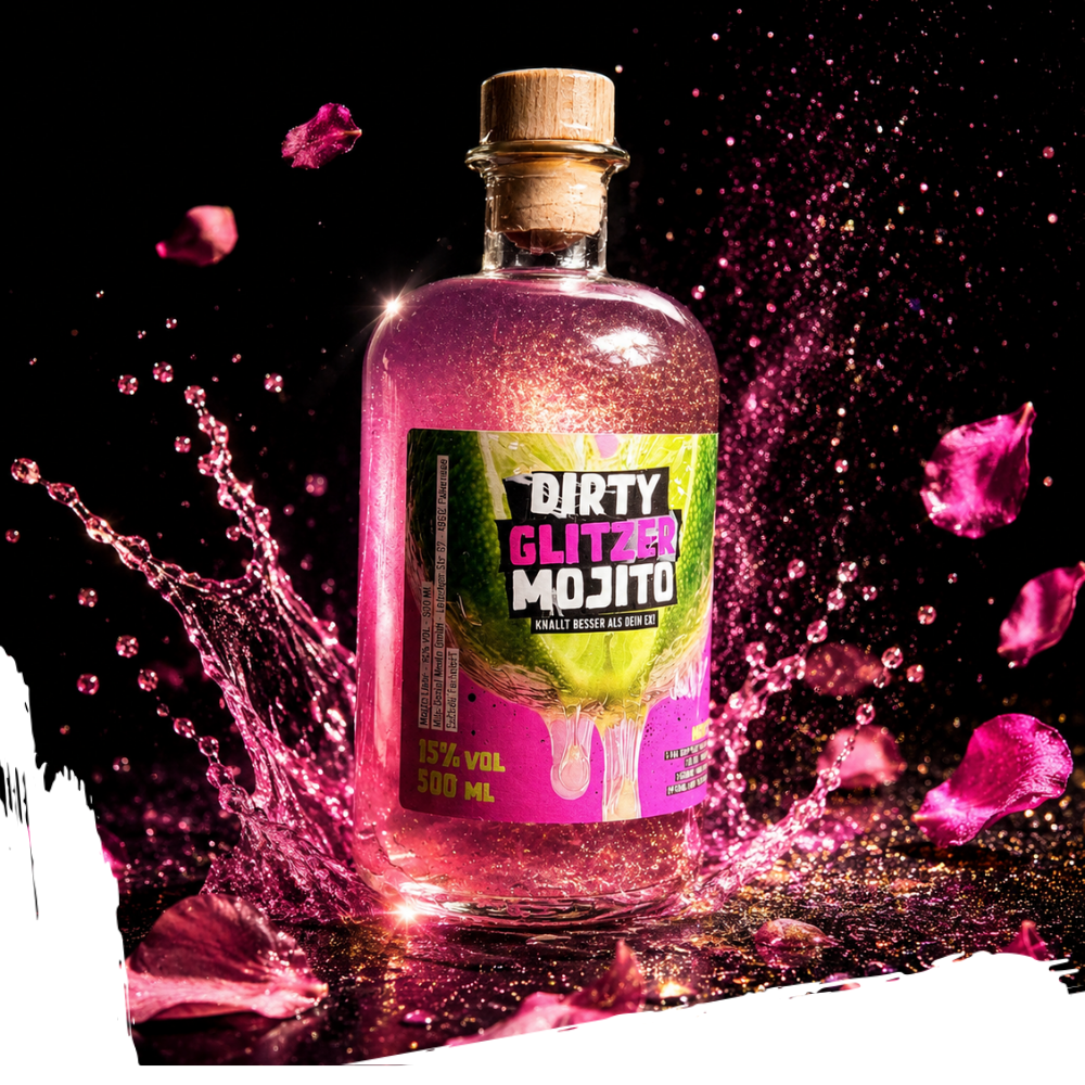 Dirty Glitzer Mojito 0,5 l