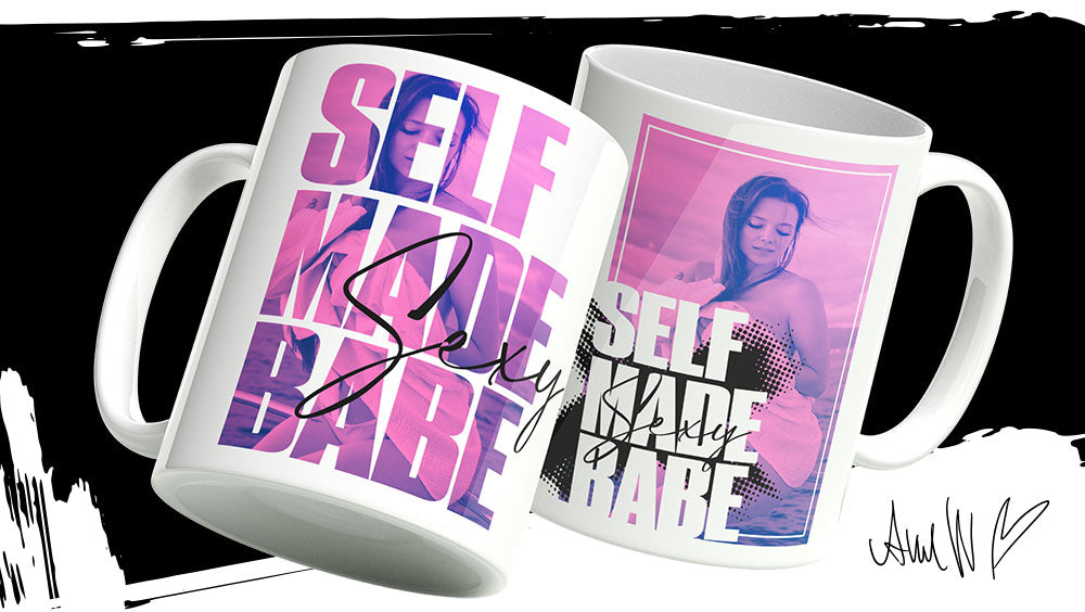Statement – SELF MADE BABE Tasse
