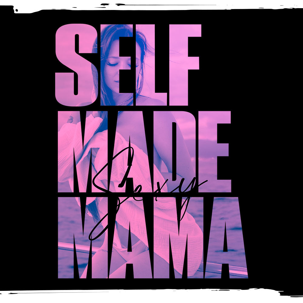 Selfmade Mama – Hoodie weiß
